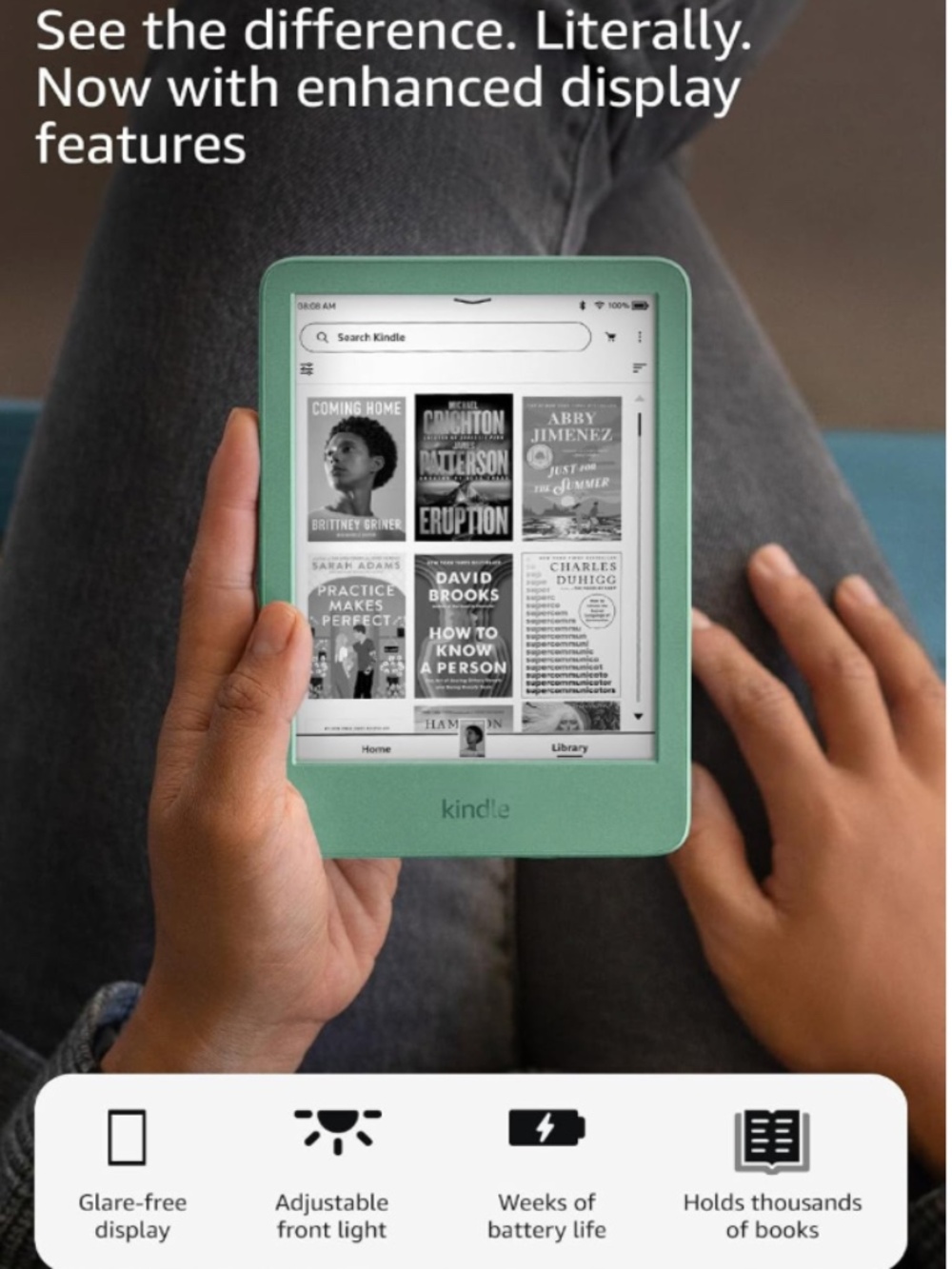 Amazon Kindle 16 GB (newest model) - Matcha